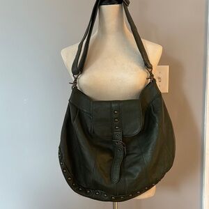 Tabitha Green Hobo Bag with Adjustable Strap